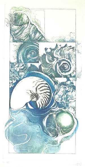 "Cupido bei den Mollusken" (206) 